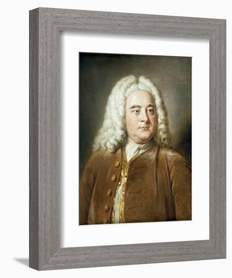 Portrait of George Frederick Handel-William Hoare-Framed Giclee Print