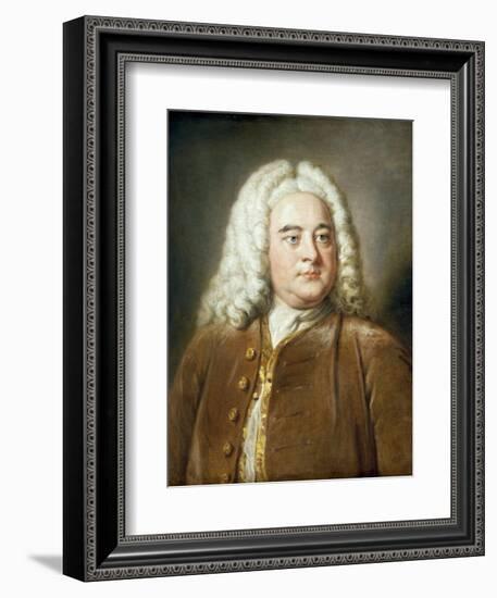 Portrait of George Frederick Handel-William Hoare-Framed Giclee Print