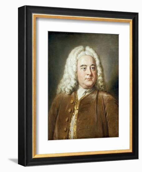 Portrait of George Frederick Handel-William Hoare-Framed Giclee Print