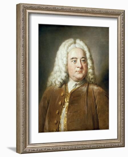 Portrait of George Frederick Handel-William Hoare-Framed Giclee Print