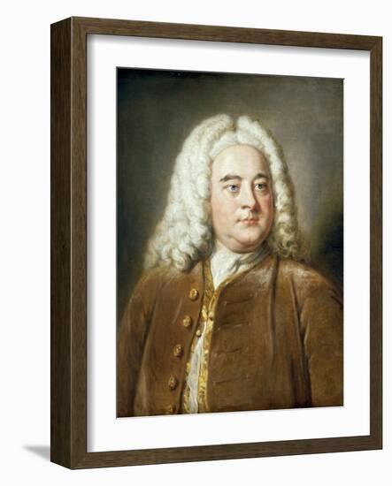 Portrait of George Frederick Handel-William Hoare-Framed Giclee Print