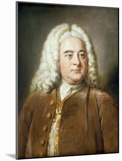 Portrait of George Frederick Handel-William Hoare-Mounted Giclee Print