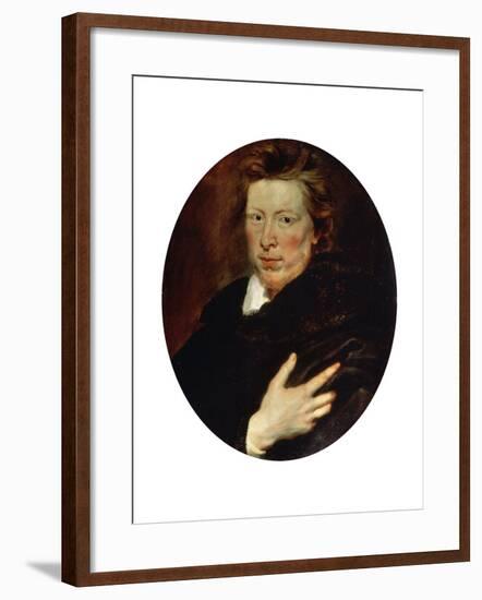 Portrait of George Gaidge, C1616-1617-Peter Paul Rubens-Framed Giclee Print