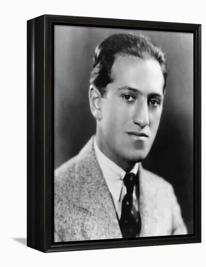 Portrait of George Gershwin.American Composer 1898-1937-Anonymous Anonymous-Framed Premier Image Canvas