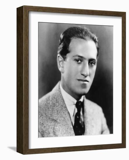 Portrait of George Gershwin.American Composer 1898-1937-Anonymous Anonymous-Framed Giclee Print