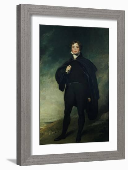 Portrait of George Nugent Grenville, Lord Nugent-Thomas Lawrence-Framed Giclee Print