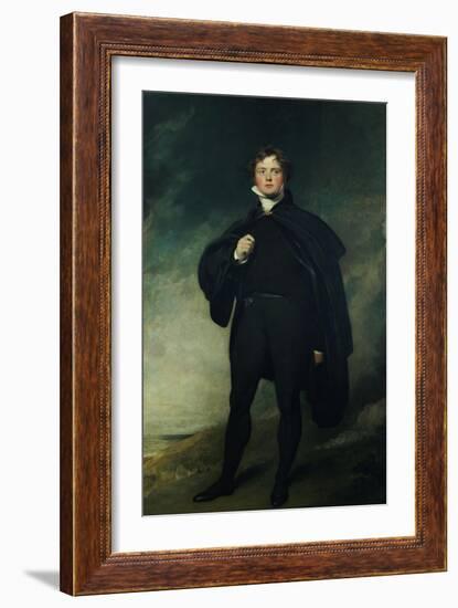 Portrait of George Nugent Grenville, Lord Nugent-Thomas Lawrence-Framed Giclee Print