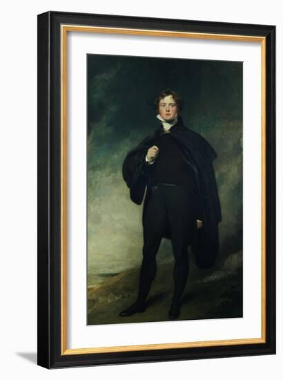 Portrait of George Nugent Grenville, Lord Nugent-Thomas Lawrence-Framed Giclee Print