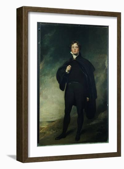 Portrait of George Nugent Grenville, Lord Nugent-Thomas Lawrence-Framed Giclee Print