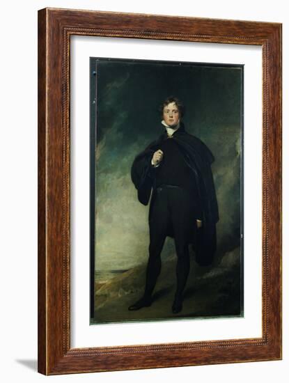 Portrait of George Nugent Grenville, Lord Nugent-Thomas Lawrence-Framed Giclee Print