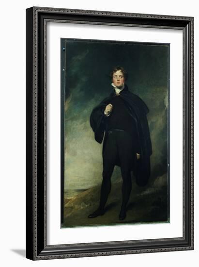 Portrait of George Nugent Grenville, Lord Nugent-Thomas Lawrence-Framed Giclee Print