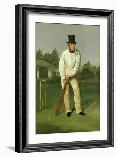 Portrait of George Parr (1826-91), c.1850-William III Bromley-Framed Giclee Print