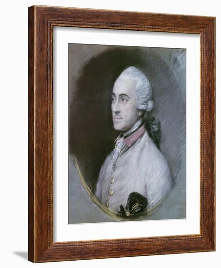 Portrait of George Pitt, 1st Baron Rivers-Thomas Gainsborough-Framed Giclee Print