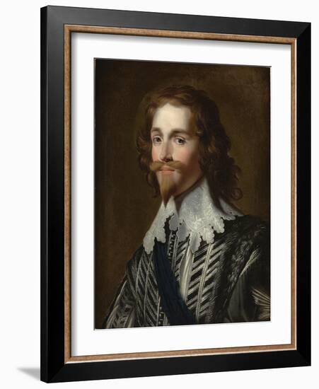 Portrait of George Villiers, 1st Duke of Buckingham-Gerrit van Honthorst-Framed Giclee Print