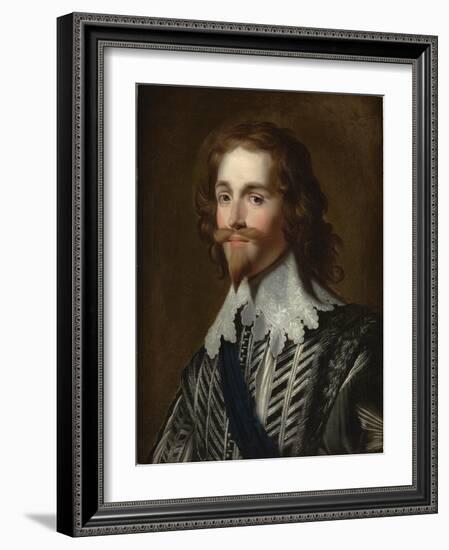 Portrait of George Villiers, 1st Duke of Buckingham-Gerrit van Honthorst-Framed Giclee Print