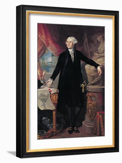 Portrait of George Washington (1732-99) 1796-Jose Perovani-Framed Giclee Print