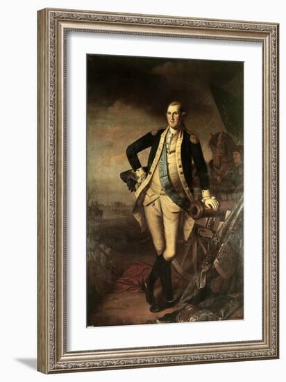 Portrait of George Washington, 1779-Charles Willson Peale-Framed Giclee Print