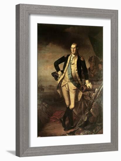 Portrait of George Washington, 1779-Charles Willson Peale-Framed Giclee Print