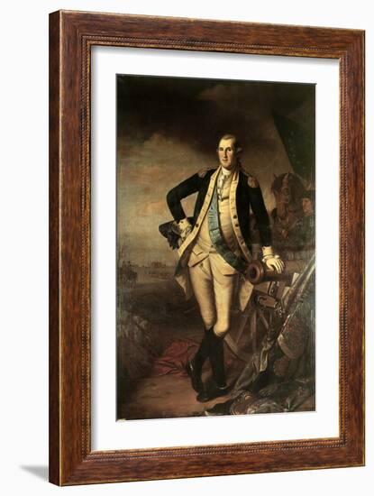 Portrait of George Washington, 1779-Charles Willson Peale-Framed Giclee Print