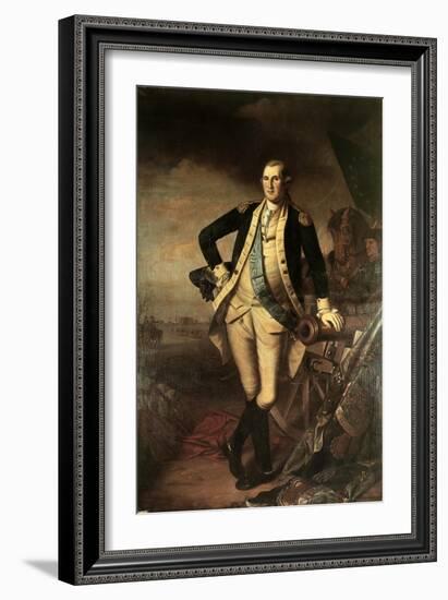 Portrait of George Washington, 1779-Charles Willson Peale-Framed Giclee Print