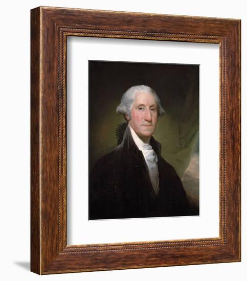 Portrait of George Washington, 1795-Gilbert Stuart-Framed Art Print