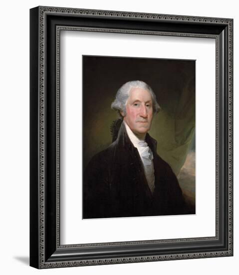 Portrait of George Washington, 1795-Gilbert Stuart-Framed Art Print