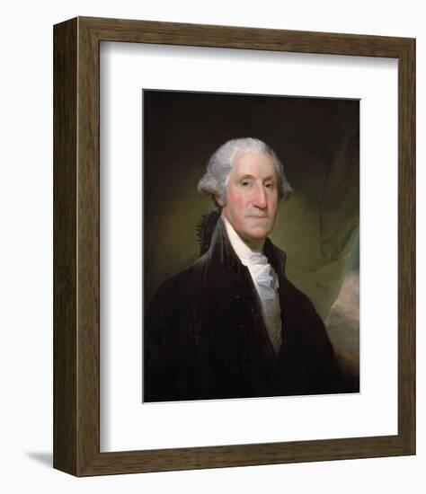 Portrait of George Washington, 1795-Gilbert Stuart-Framed Art Print