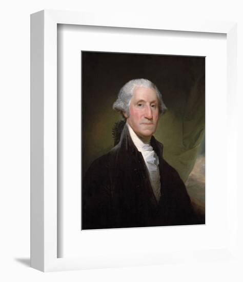 Portrait of George Washington, 1795-Gilbert Stuart-Framed Art Print