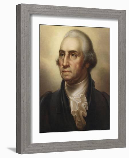 Portrait of George Washington, 1795-Rembrandt Peale-Framed Giclee Print