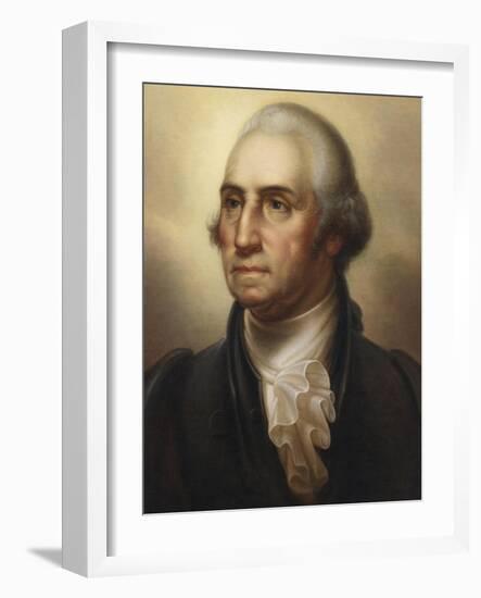 Portrait of George Washington, 1795-Rembrandt Peale-Framed Giclee Print