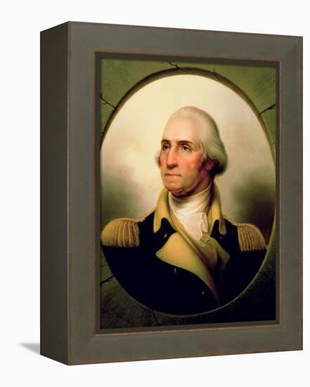 Portrait of George Washington, 1853-Rembrandt Peale-Framed Premier Image Canvas