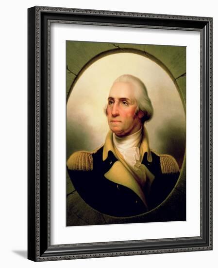 Portrait of George Washington, 1853-Rembrandt Peale-Framed Giclee Print