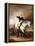 Portrait of George Washington Taking the Salute at Trenton-John Faed-Framed Premier Image Canvas