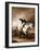 Portrait of George Washington Taking the Salute at Trenton-John Faed-Framed Giclee Print