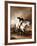 Portrait of George Washington Taking the Salute at Trenton-John Faed-Framed Giclee Print