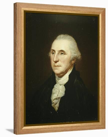 Portrait of George Washington-Charles Willson Peale-Framed Premier Image Canvas