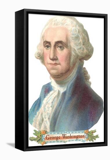 Portrait of George Washington-null-Framed Stretched Canvas