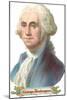 Portrait of George Washington-null-Mounted Art Print