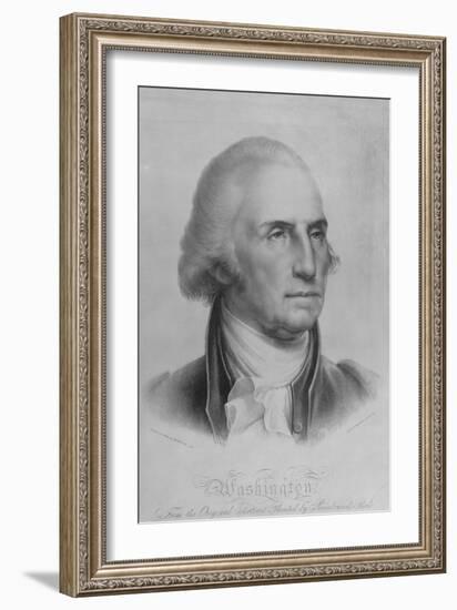 Portrait of George Washington-null-Framed Giclee Print