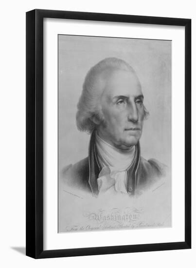 Portrait of George Washington-null-Framed Giclee Print