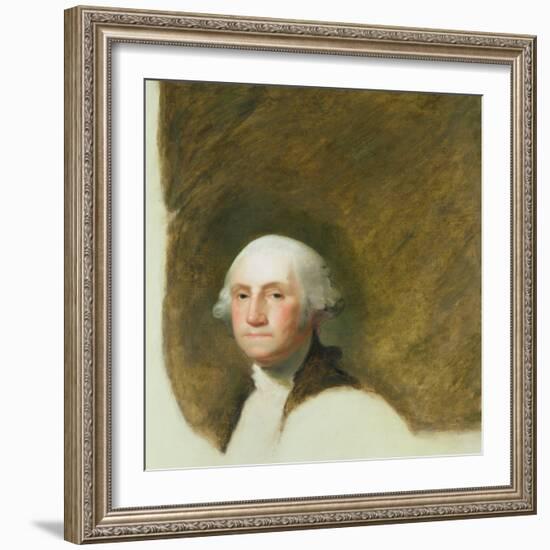 Portrait of George Washington-Jane Stuart-Framed Giclee Print