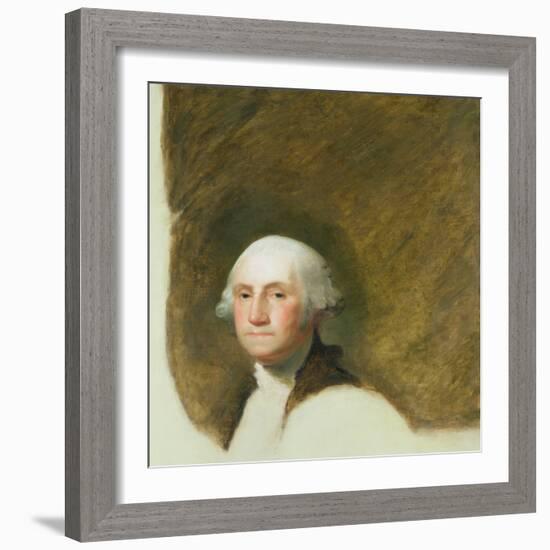 Portrait of George Washington-Jane Stuart-Framed Giclee Print