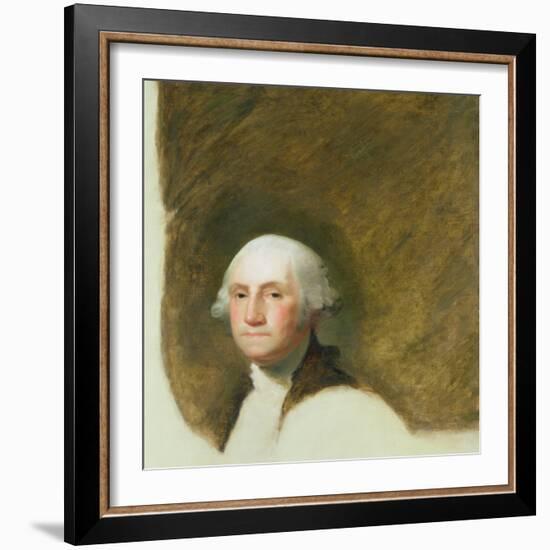 Portrait of George Washington-Jane Stuart-Framed Giclee Print