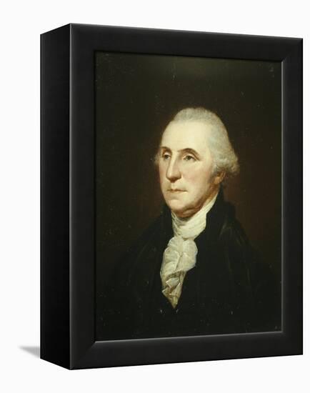 Portrait of George Washington-Charles Willson Peale-Framed Premier Image Canvas