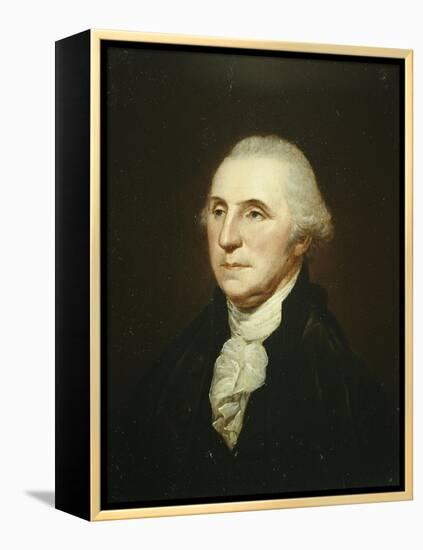 Portrait of George Washington-Charles Willson Peale-Framed Premier Image Canvas