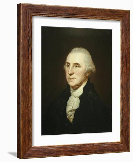 Portrait of George Washington-Charles Willson Peale-Framed Giclee Print