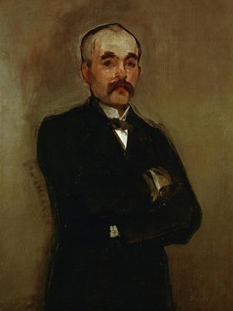 'Portrait of Georges Clemenceau, 1879-80' Giclee Print - Edouard Manet ...