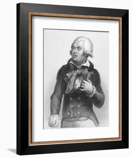 Portrait of Georges Danton (1759-94)-null-Framed Giclee Print