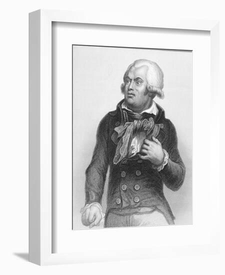 Portrait of Georges Danton (1759-94)-null-Framed Giclee Print