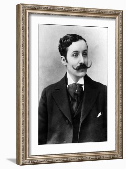 Portrait of Georges De Porto Riche (Porto-Riche, 1849-1930), French Playwright, Poet and Academicia-Paul Nadar-Framed Giclee Print